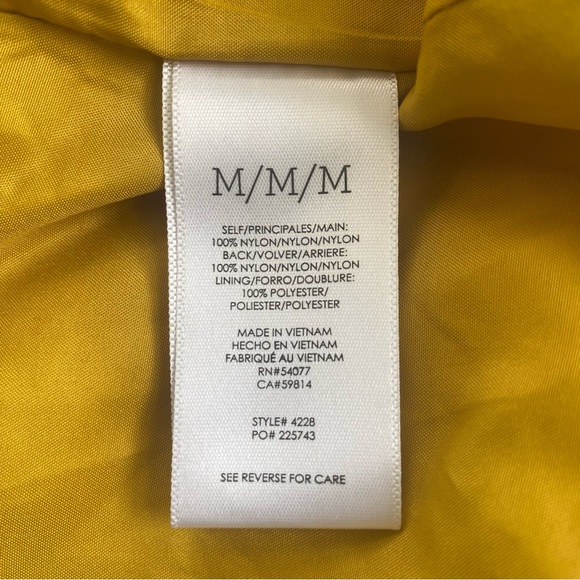 CAbi Acid Yellow Puffer Jacket - Picture 6 of 10